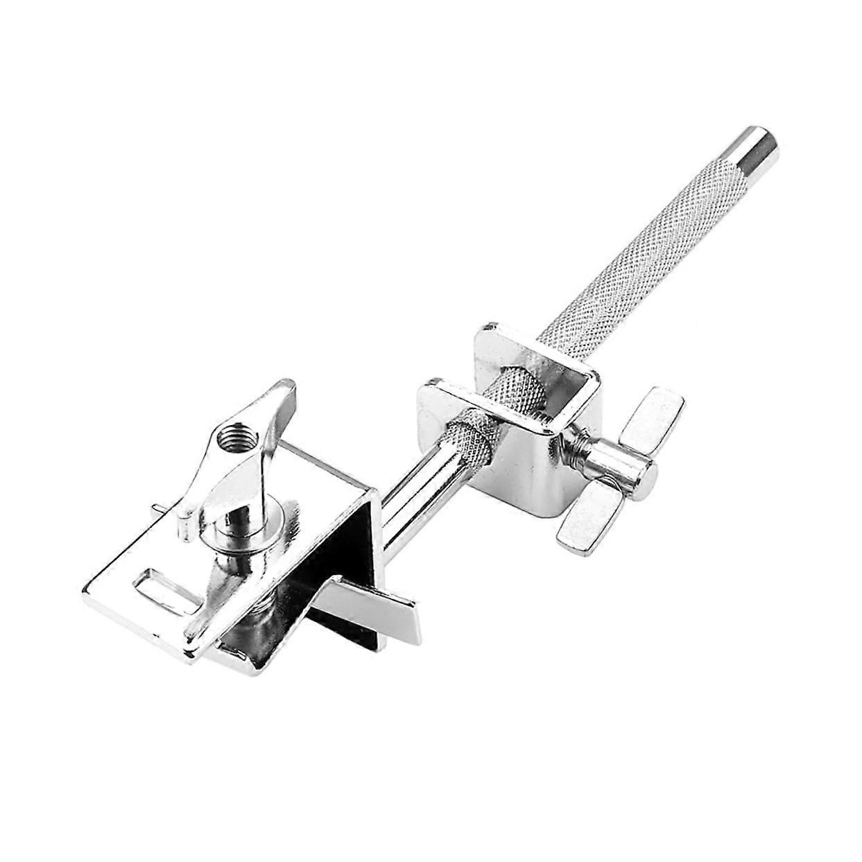 Drum Cowbell Holder Clamp with Secure Mounting and Adjustable Angle for Drum Set