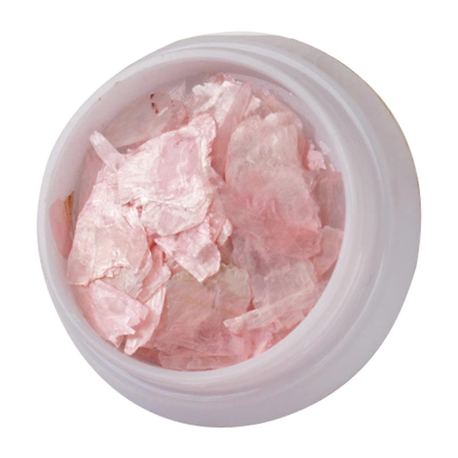 Nail Art Shells 3D Pink Irregular Decorations for DIY Manicure and Versatile Craft Projects