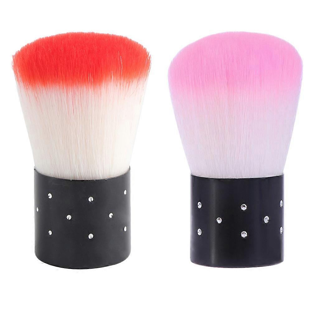 Nail Dust Brush Manicure Tool for 4Pcs Practical Nail Cleaning Brushes