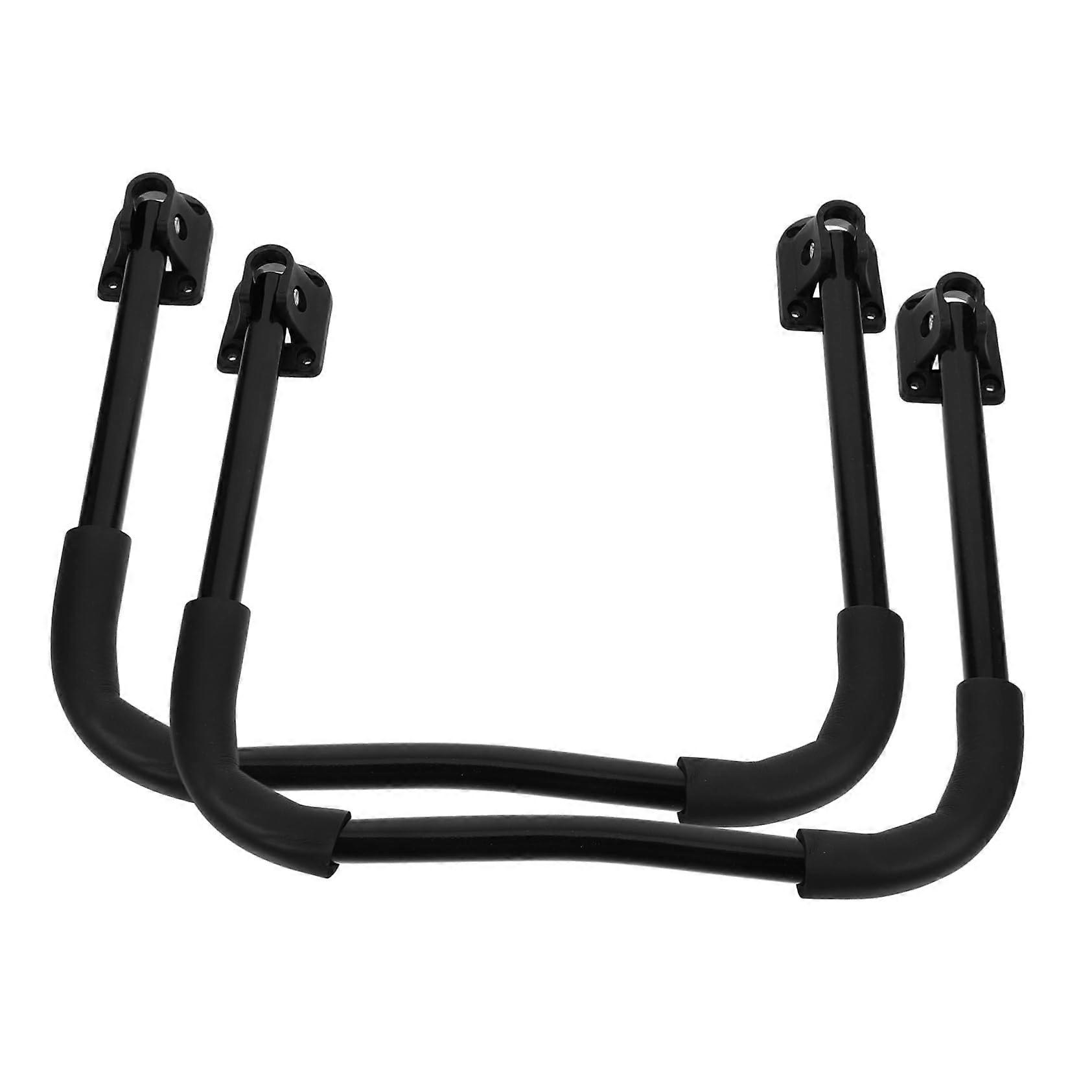 2pcs Heavy Duty U Shape Folding Table Legs for Desk, SpaceSaving Metal Design, Easy Installation