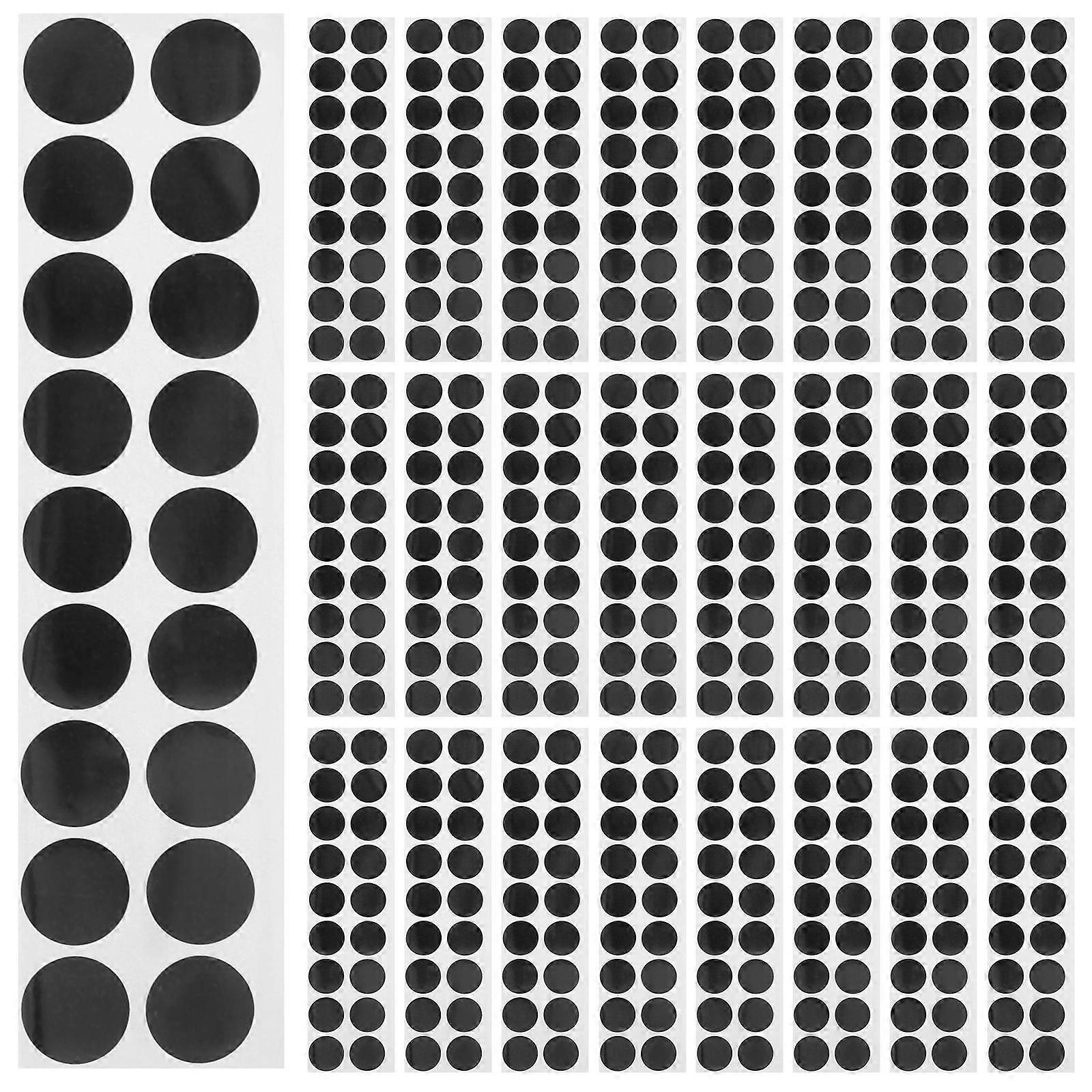 Target Stickers Black Paper for Decor with 50 Sheets Professional Set