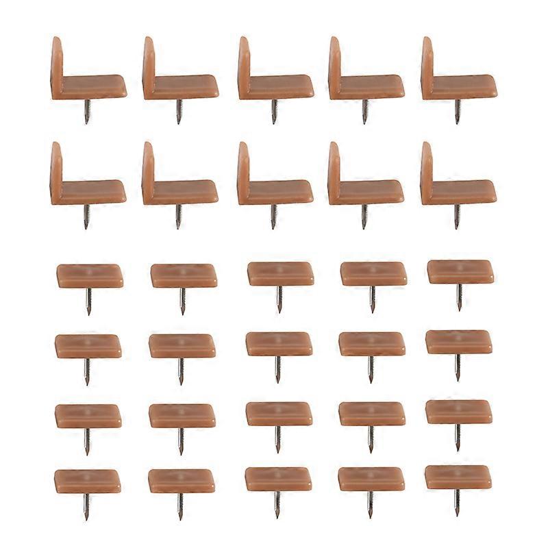 Plastic Drawer Glides and Slides Drawer Stoppers, 30 Pcs