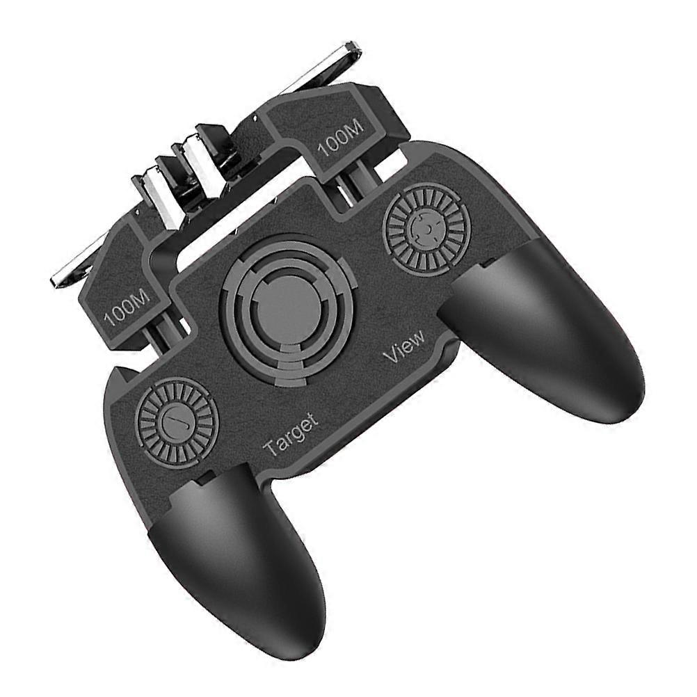 Mobile Game Controller Game Trigger for Gaming 1Pcs Black Plastic Gamepad Accessory