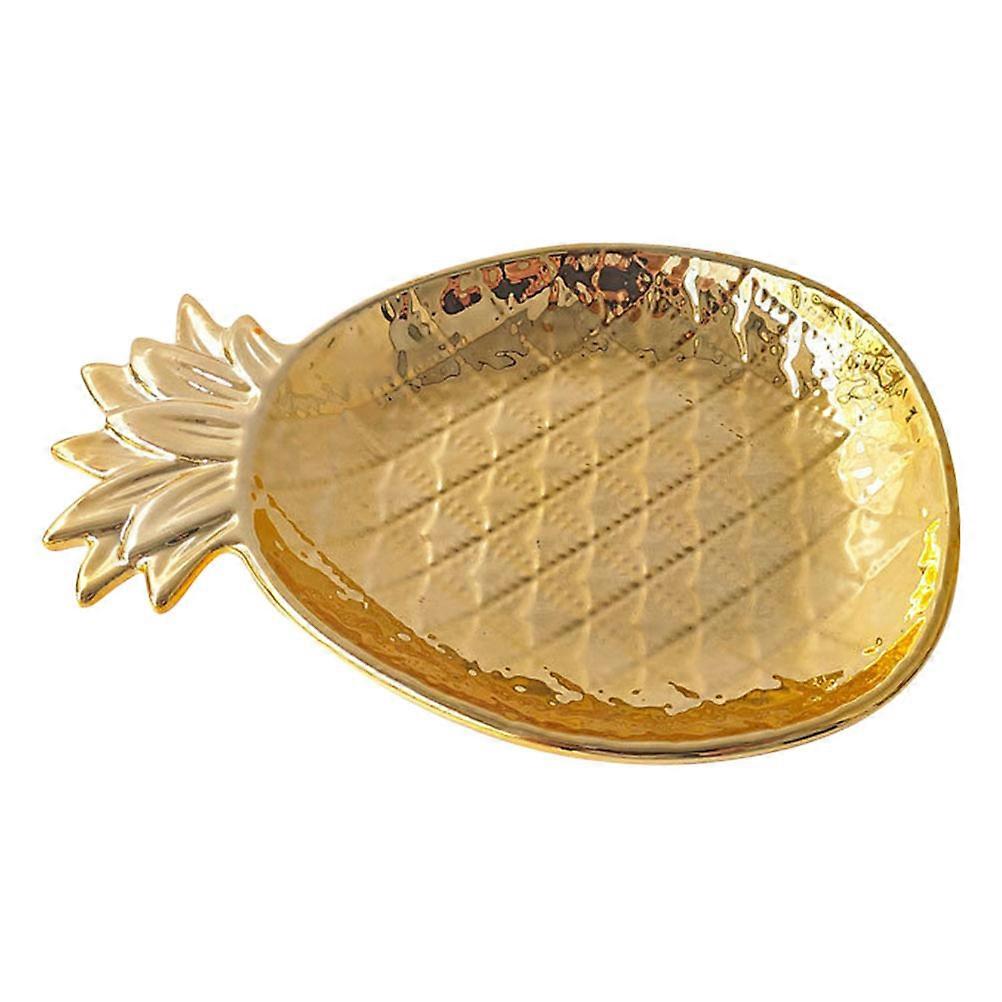 Snack Serving Dish Ceramic Snack Tray Kitchenware Household Storage Function 1Set