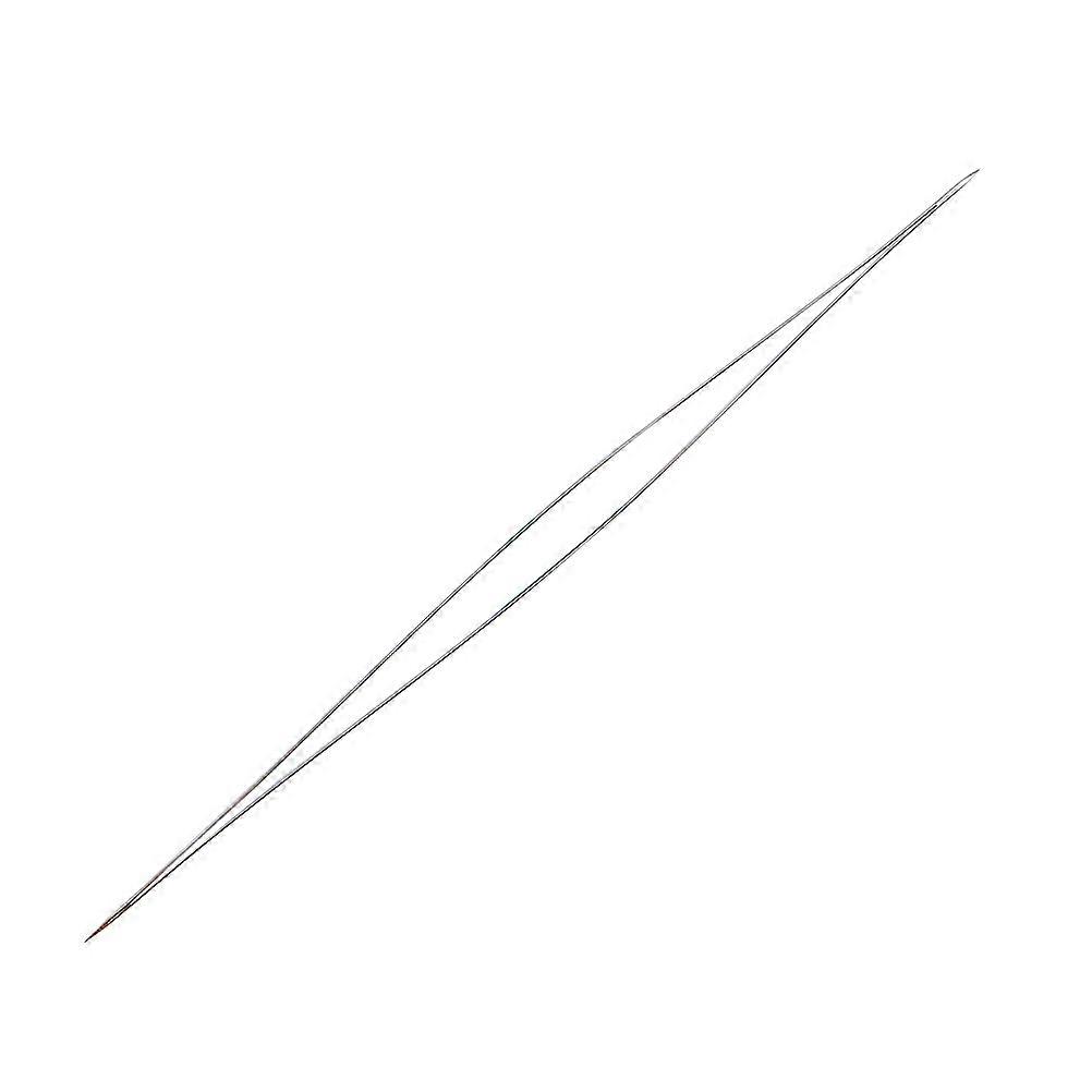 Beading Needles Kit for Stitching Use 10Pcs Handwork Threaders Set White