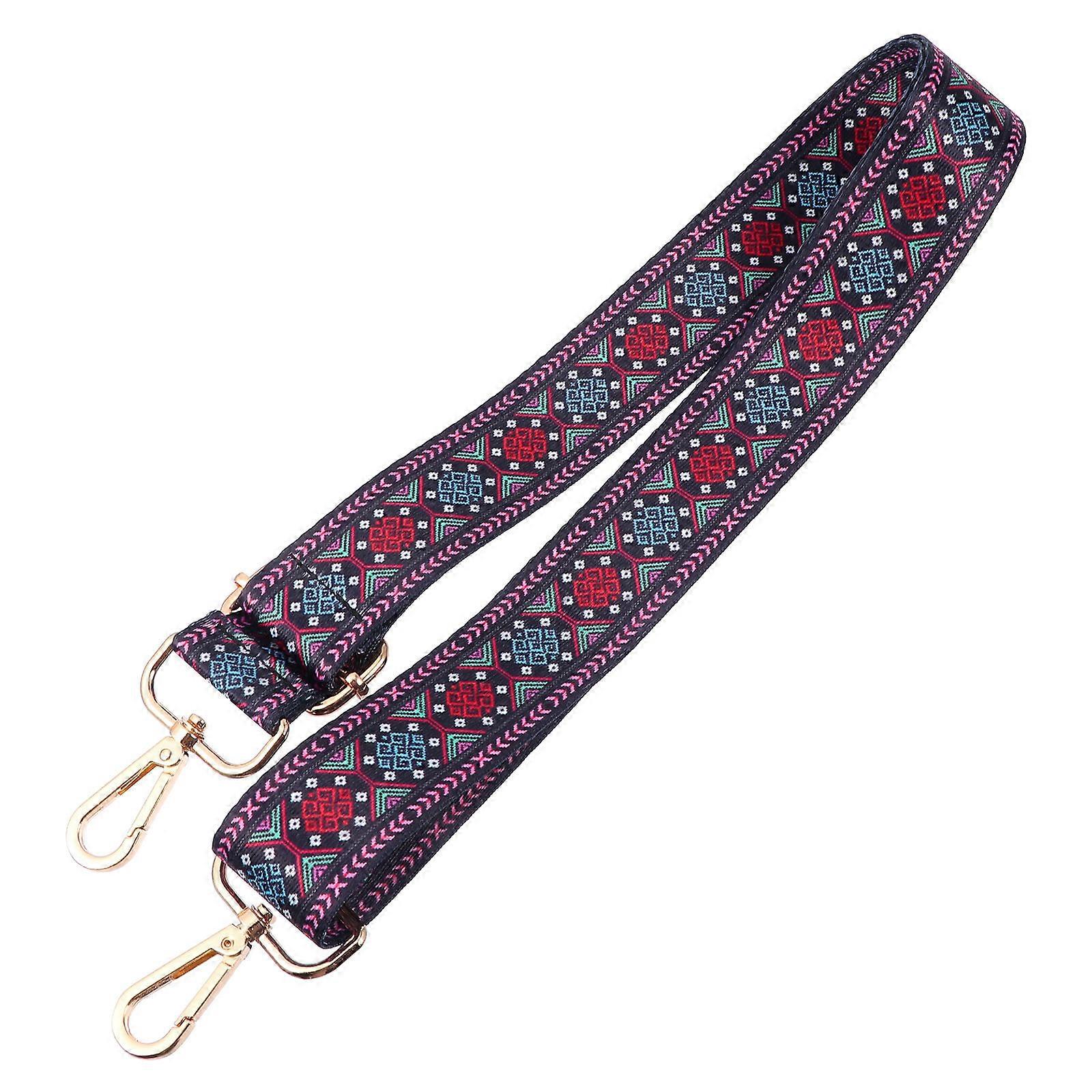 Ethnic Style Multicolor Bag Strap Replacement for Decoration 1Pcs Shoulder