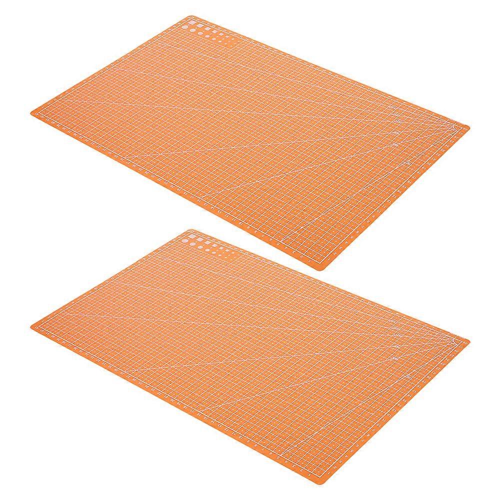 Crafting Tools Cutting Mat For Sewing Projects Double Sided Design Rectangle PP Wear-Resistant Material 2Set
