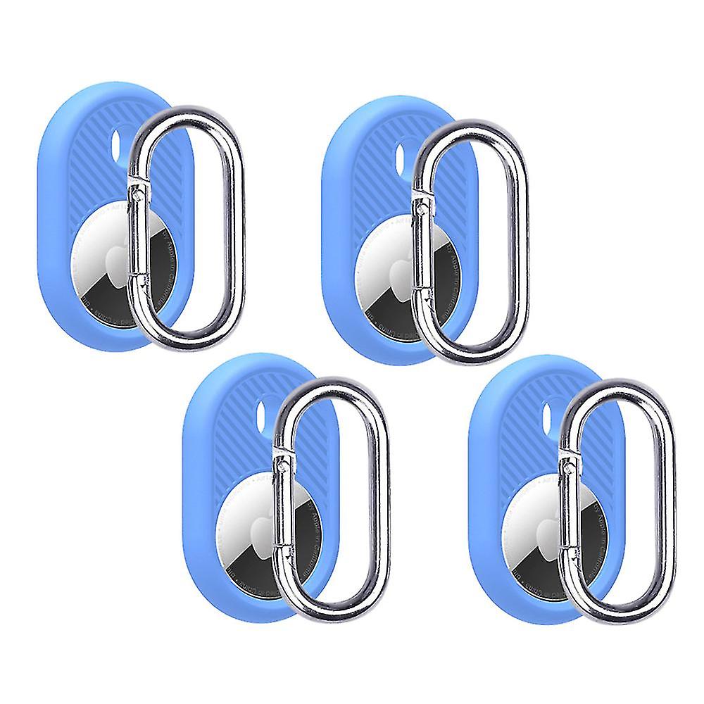 4 pcs Funda protectora anti-perdida compatible con apple Airtag Case