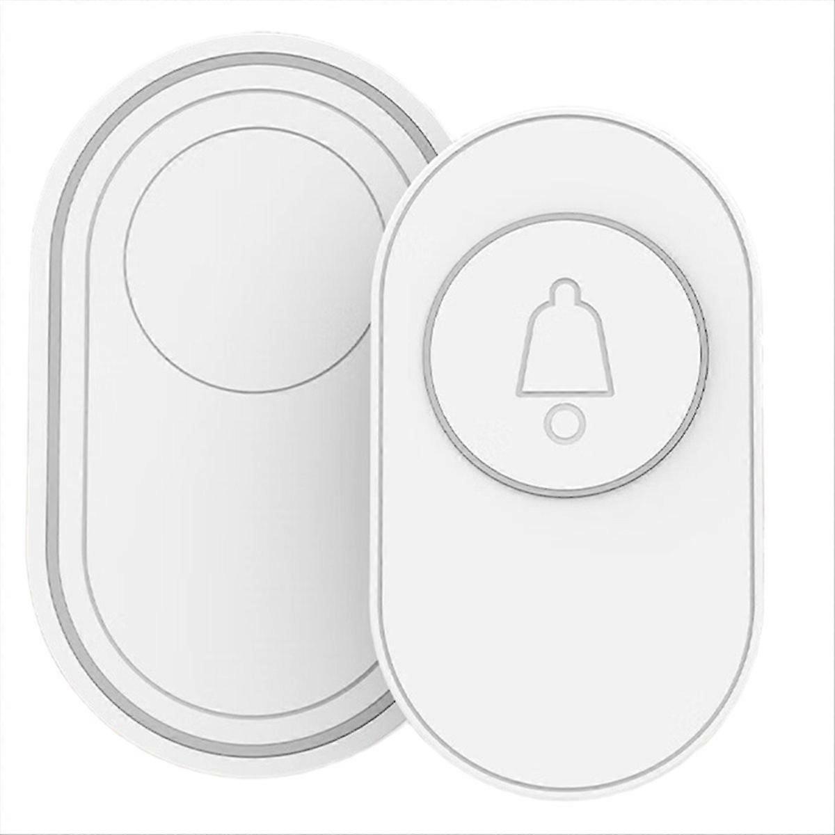 Wireless Doorbell 433MHz Waterproof Button Adjustable Volume US