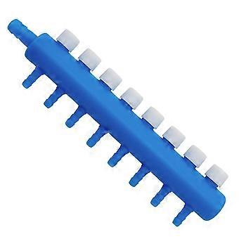 Aquarium Air Control Valve 8 Way Fish Tank Air Flow Splitter with Accurate Flow and  Pressure Resistance