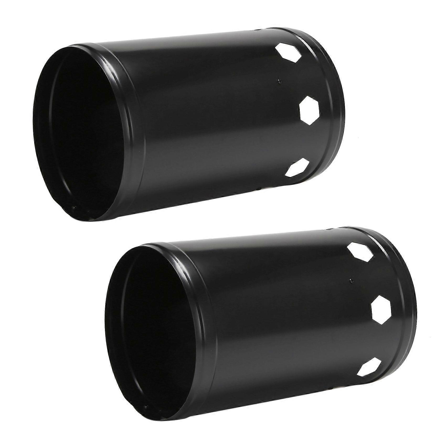 2X Black Chimney Charcoal Starter