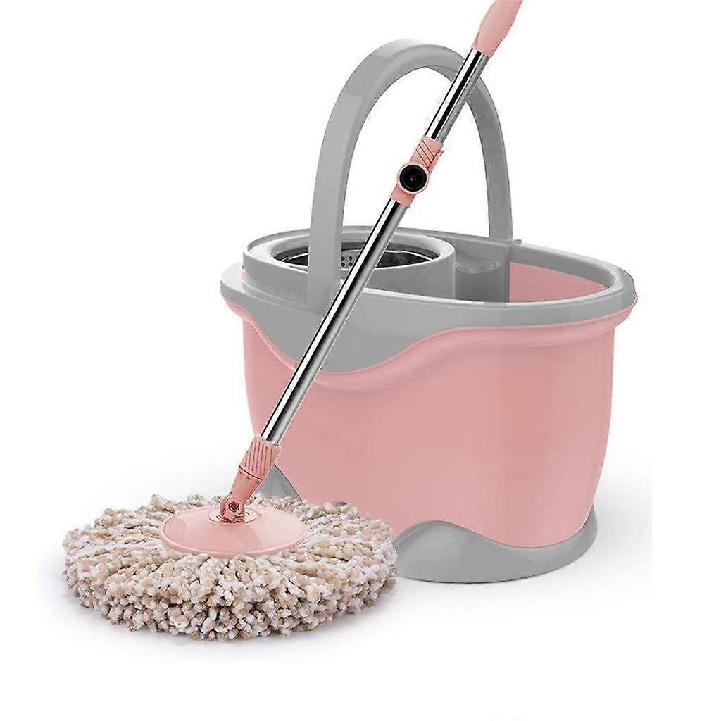 Spin Mop Replacement Head for Models A and C, Hands Wringing, Easy Install Refill Pad