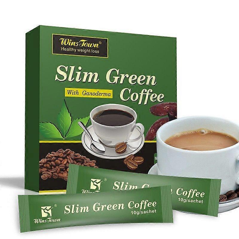 180 g/Packung Schlankheits-Grünkaffee mit Ganoderma Lucidum