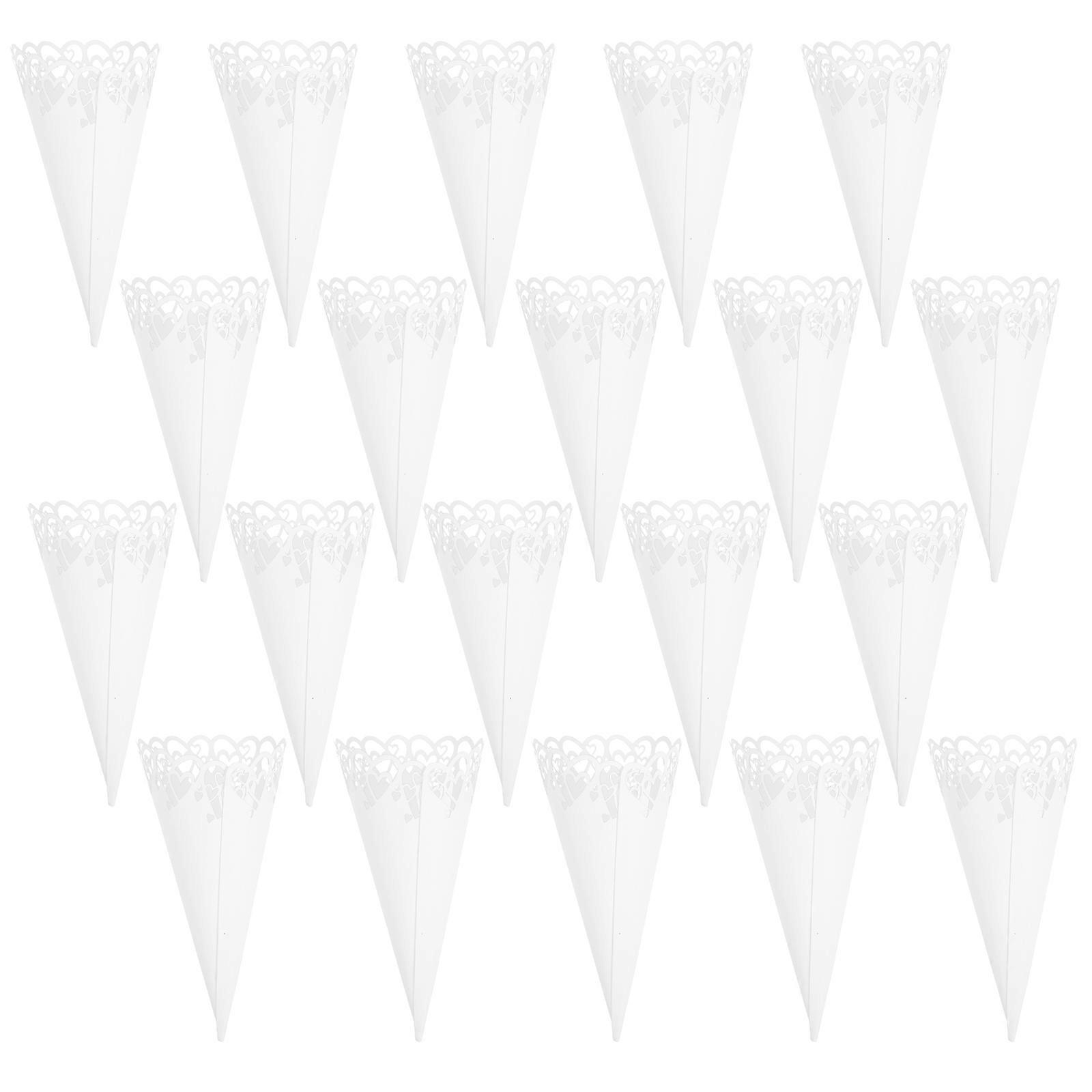 Papiertüten-Blumenmuster, 20 Stück, langlebig und elegant