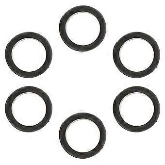 Silicone Scissor Finger Ring for Comfortable Use 6Pcs Finger Protective Rings