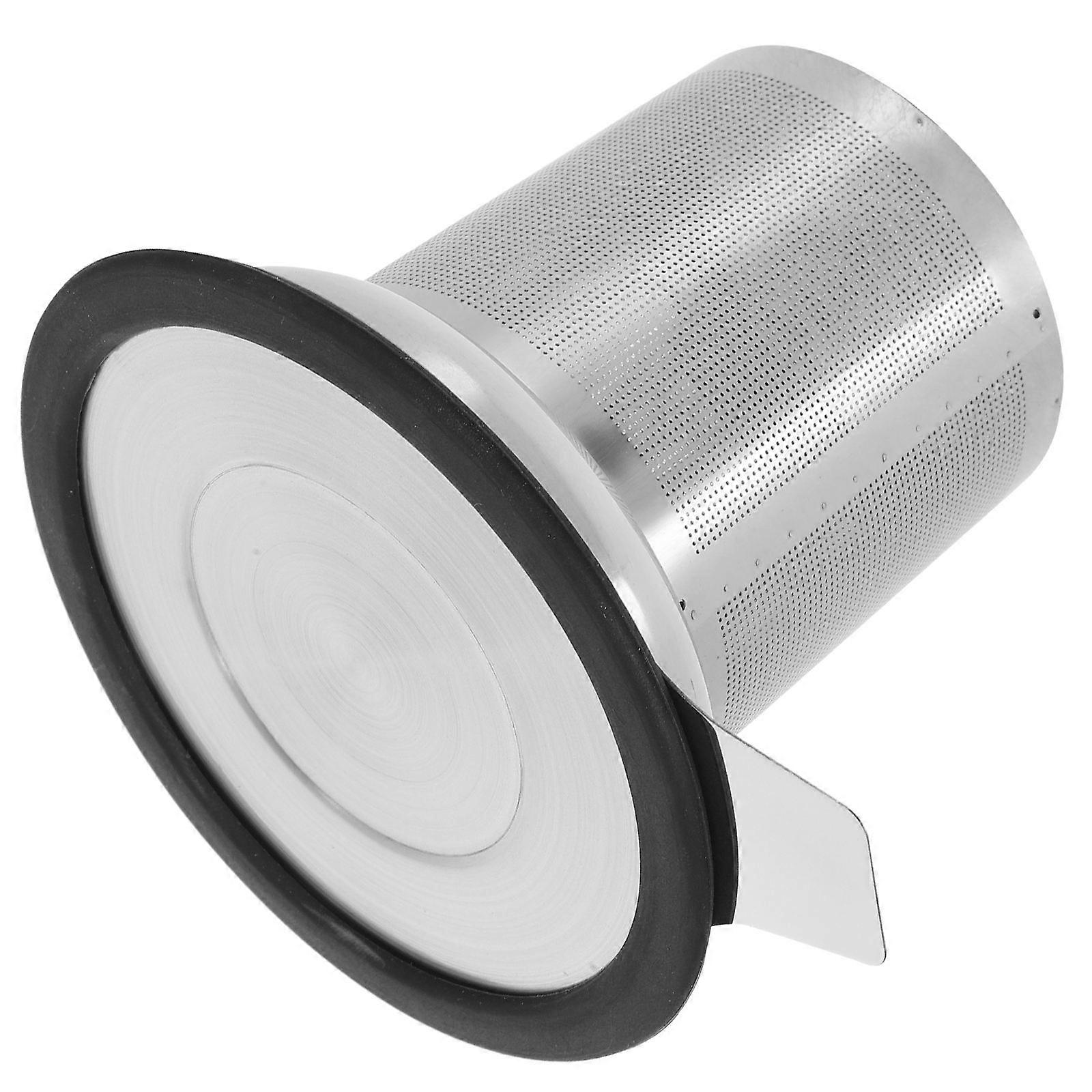 Stainless Steel Tea Infuser Insert for Home 4Sets Silver Tea Filters