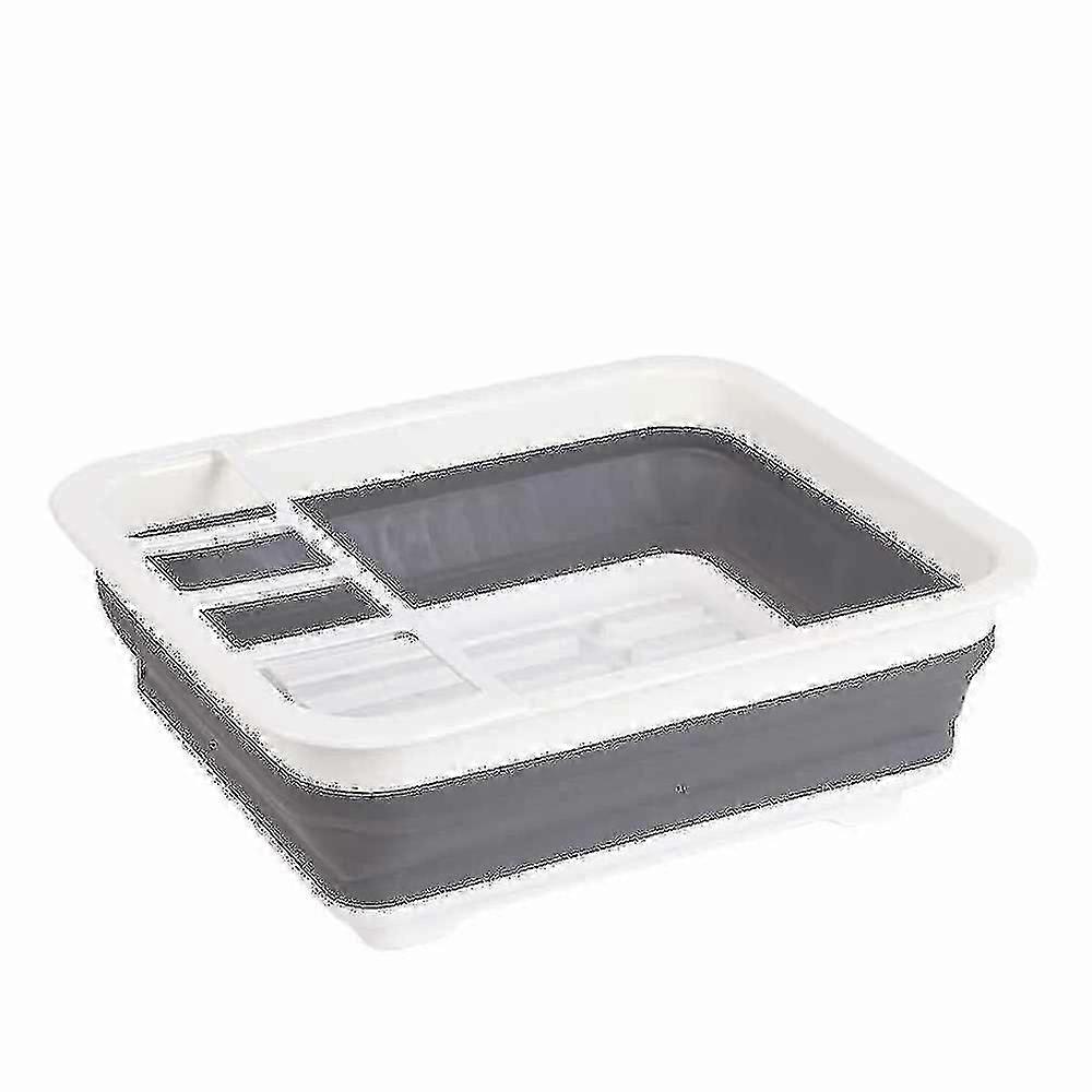 Collapsible Dish Drying - Rack With Drainer Board Set Portable