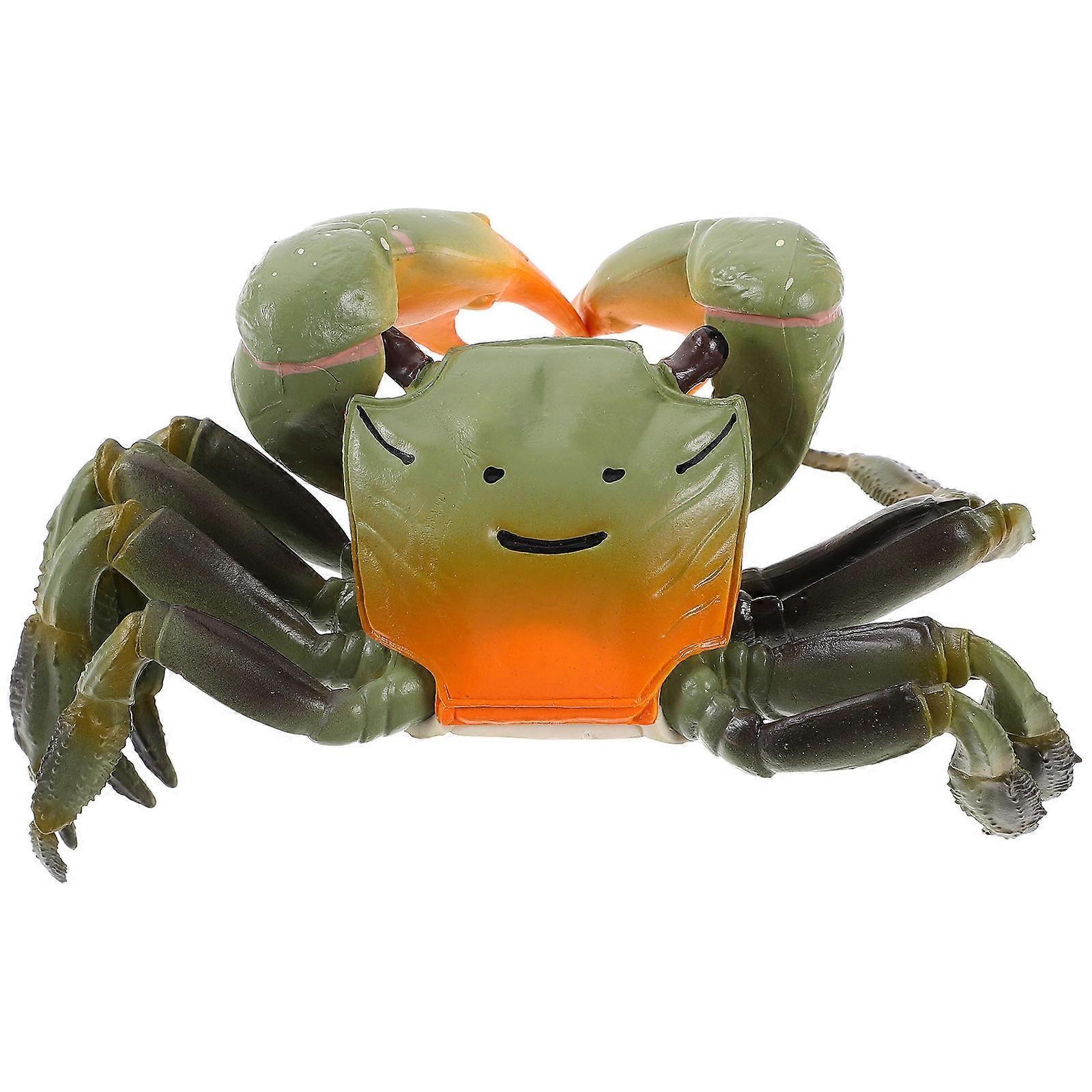 Plastic Crab Model Toy for Learning Simulated Prop