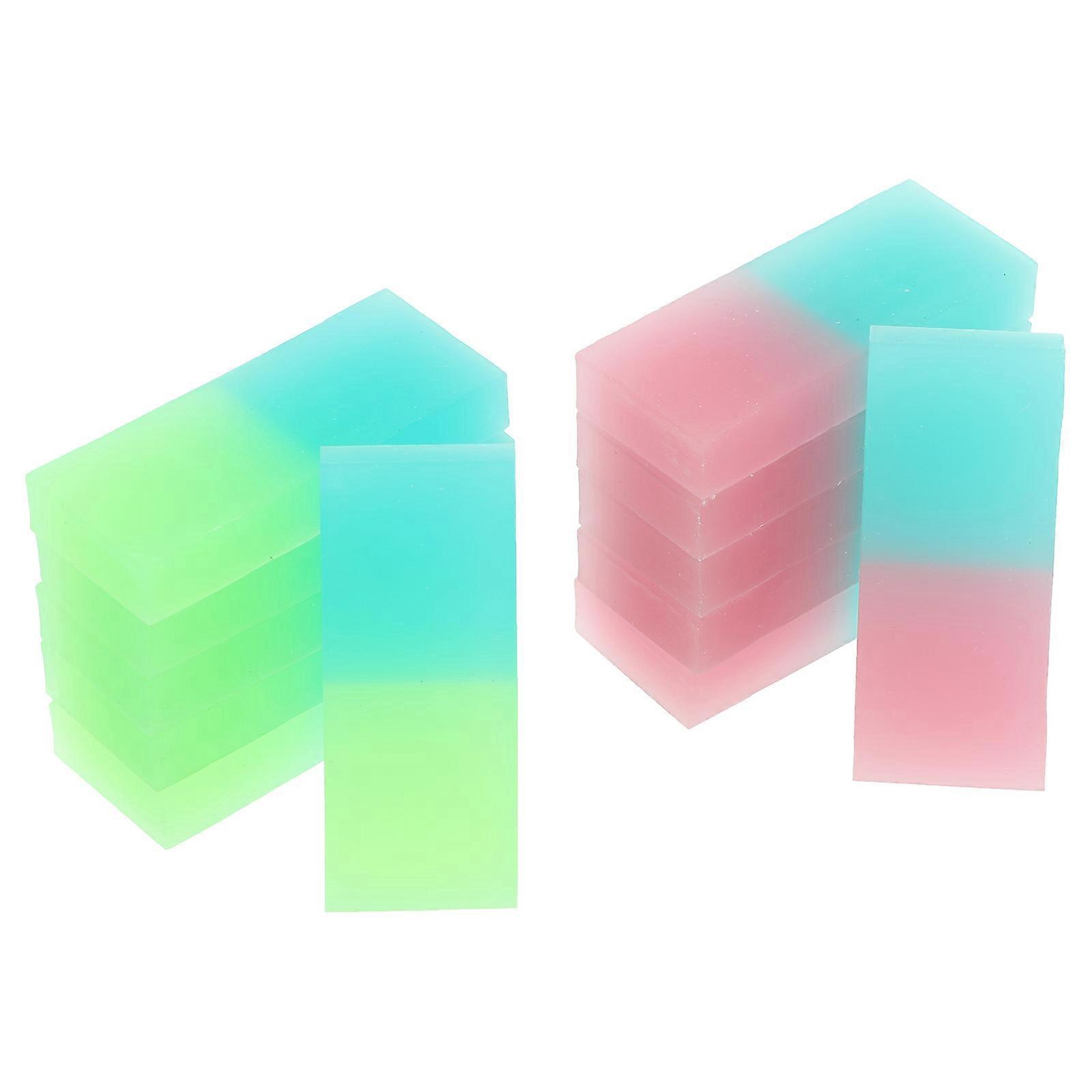 Erasers for Kids Use 12Pcs Jelly Rectangular Pencil Erasers