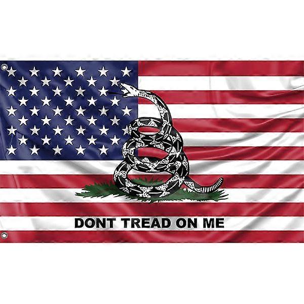 USA's flag "Don't Trap On Me" A2764