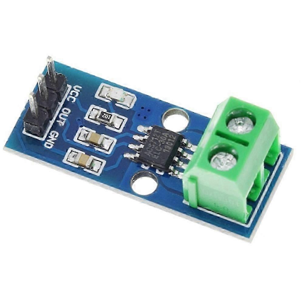 Hall Current Detection Module ACS712 Hall Current Sensors Module compatible with DIY Electronics and Robotics 5A