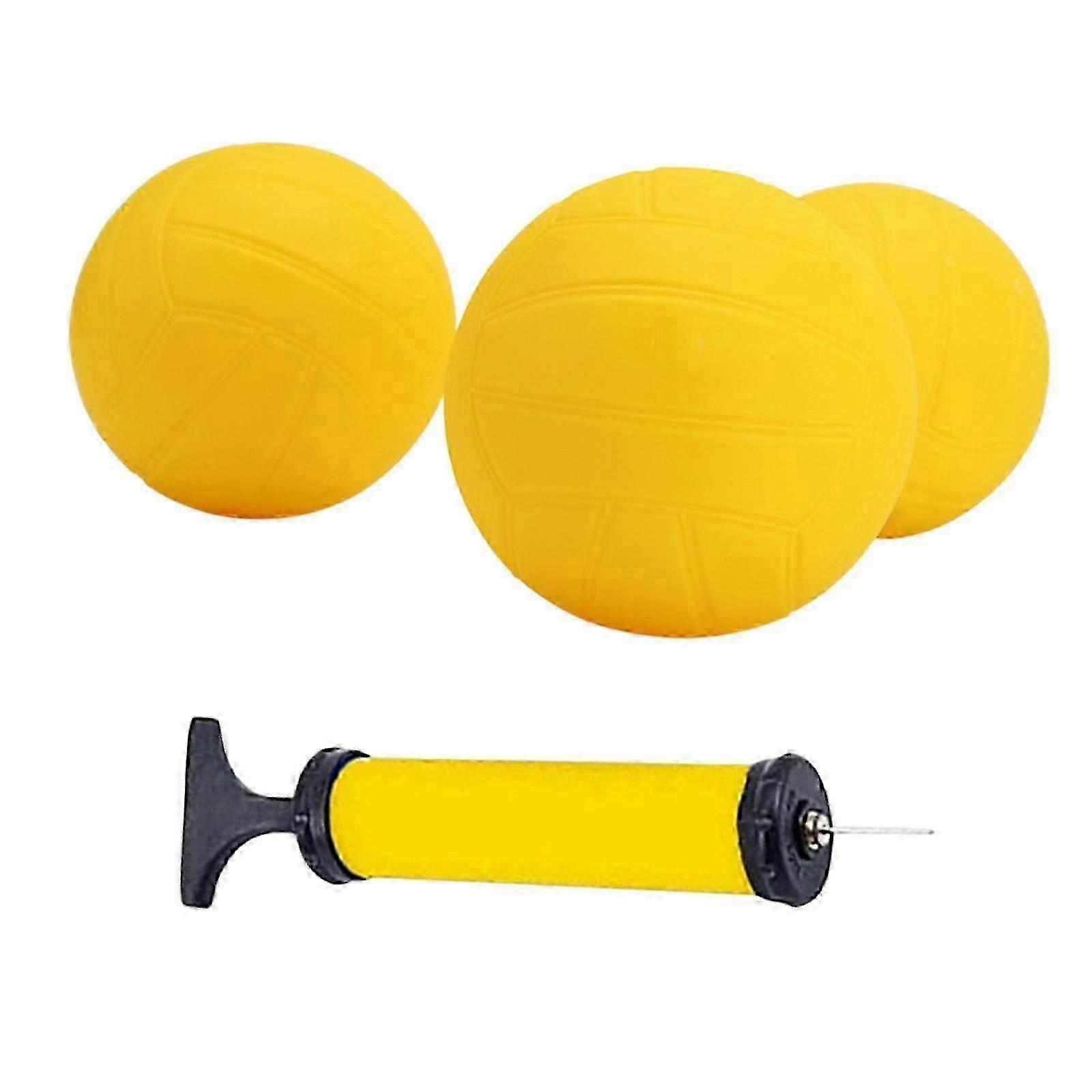 Spike Replacement Balls Compatible with Roundnet Game, Mini Volleyballs, Soft PVC