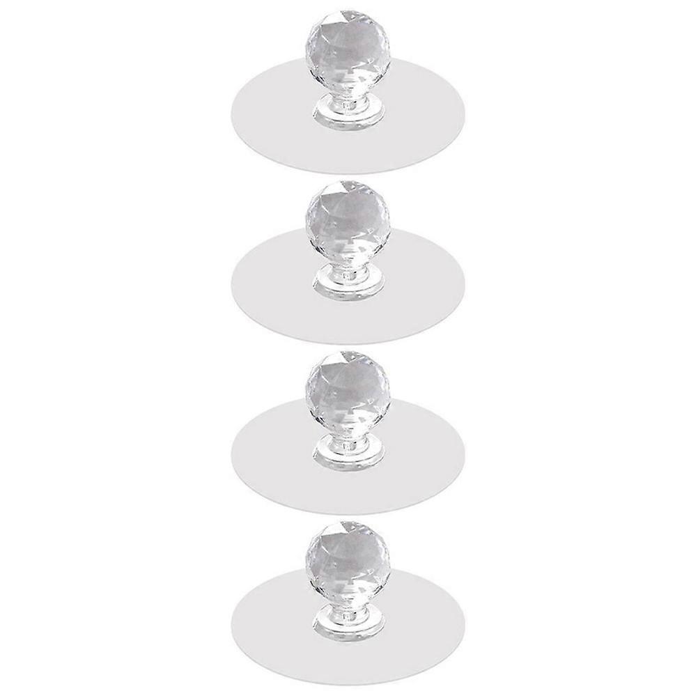4 Pcs Minigrip Cupboard Knobs Furniture Handles Cabinets Handle Knobs Decorative Knobs