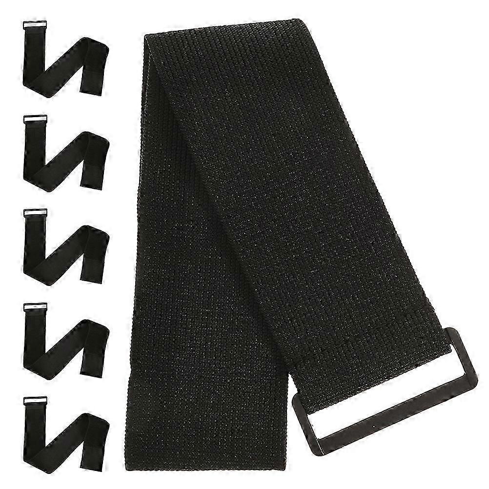 Adjustable Hook and Loop Elastic Arm Straps, Secure Fastening, Multipurpose Use for Sports, Outdoor, Daily - 6 Pack