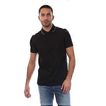Polo à manches courtes et coupe slim avec logo ton sur ton pour homme Boss