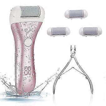 Callus Remover per piedi, strumenti elettrici per la pedicure scrubber ricaricabili per la limatura
