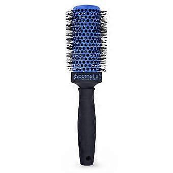 Prego 2.5 inch Round Brush (#270) with Tourmaline Ceramic Vented Barrel and Nano-Silver Ion Bristles for Straightening, Styling, Curling Volumizing Sh