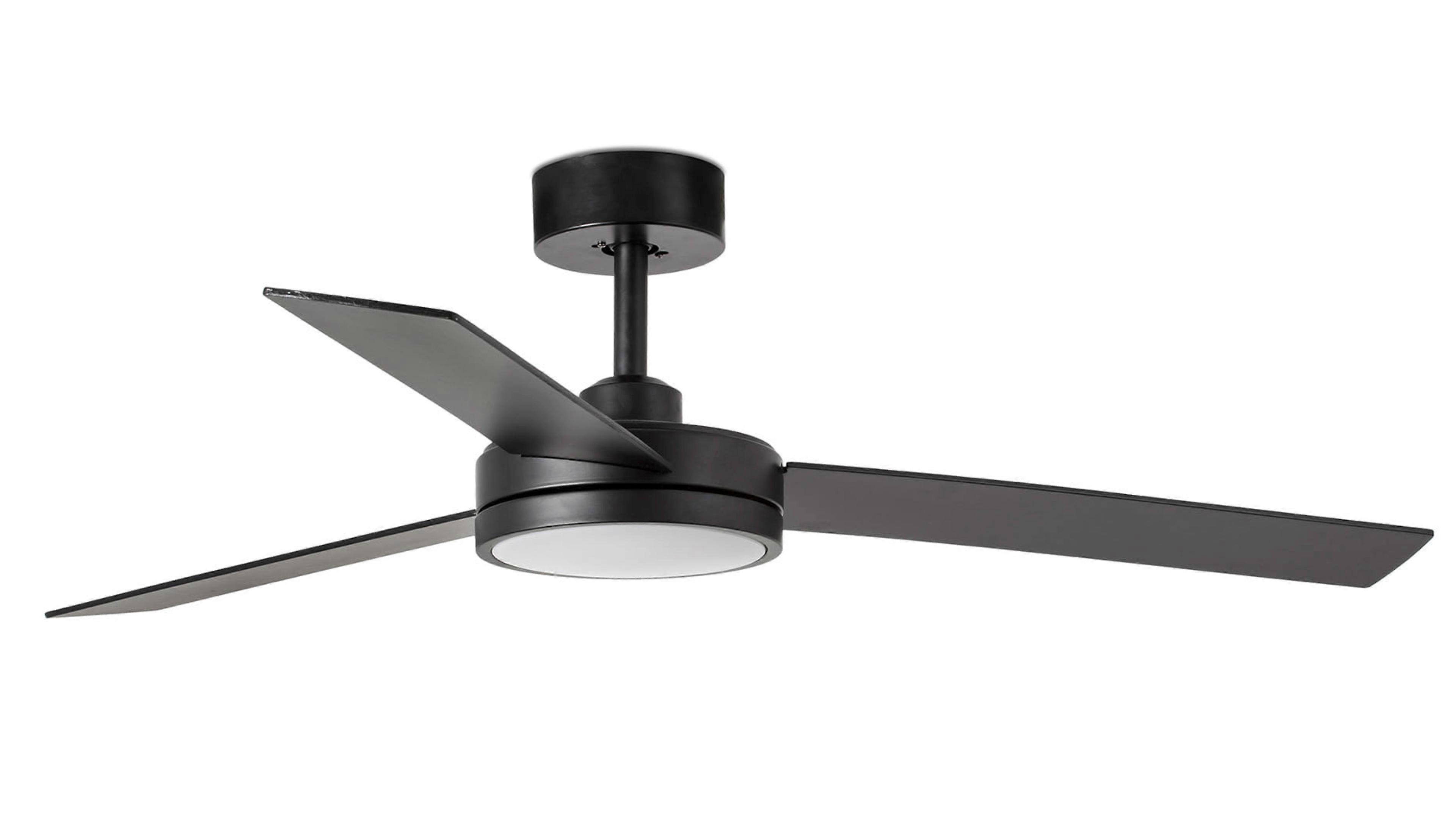 DC Ceiling Fan Barth Black with LED