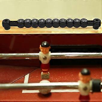 4 Pcs Scorer Scorekeeper for Table Game Soccer Keepers Black Loght Ball Football Foosball Goal Scorekeepers Child