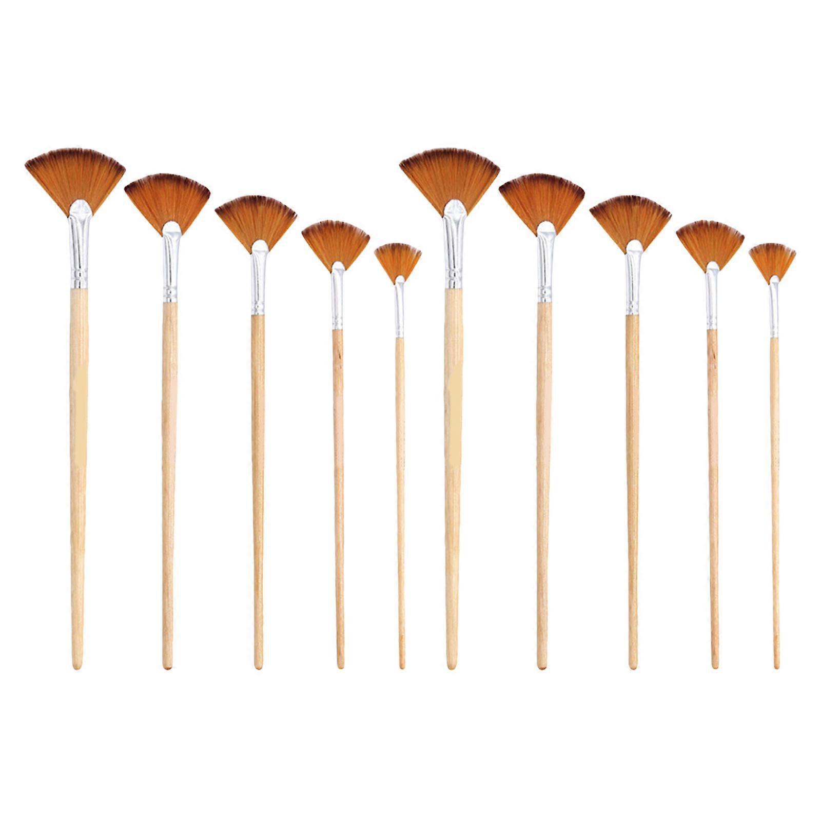 Multi-Function Flat Designed Painting Brushes Artist Use 20Pcs Set