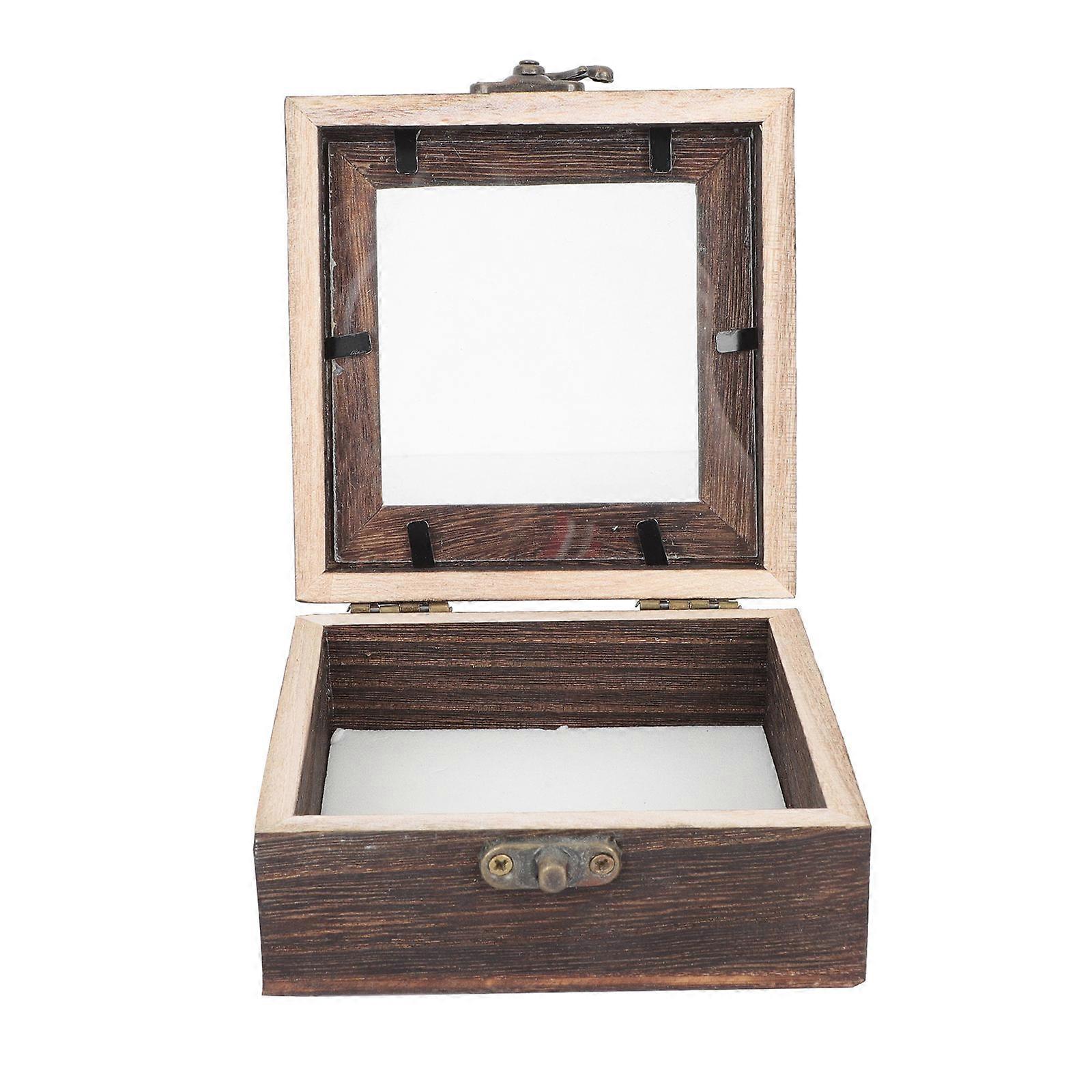Insect Specimen Display Box Retro Sample Container Jewelry Packaging Box