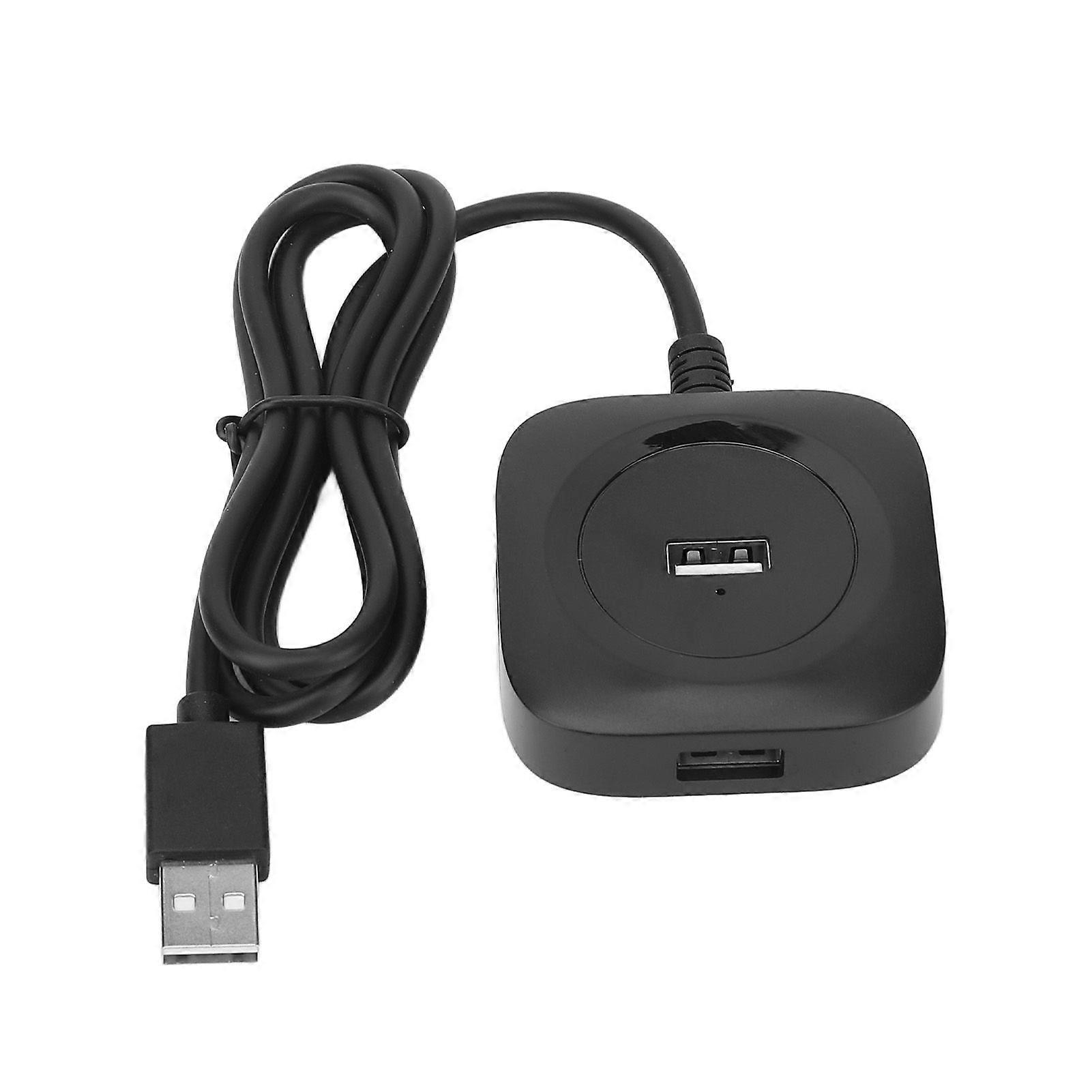 4 Port Usb Data Hub Splitter USB2.0 Multiport Adapter Expander for Keyboard Mouse U Disk