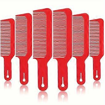 Barber Combs Set of 7, 9-Inch Heat-Resistant Hair Cutting Combs for Flat Tops and Blending, Professional Clipper Cuts