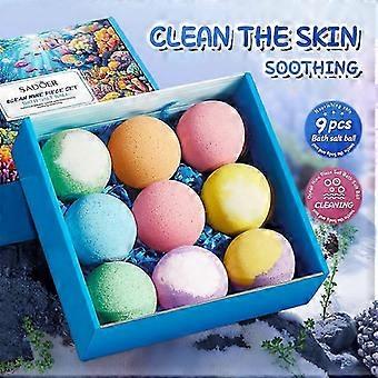 Ocean Breeze 6-Piece Fragrant Bath Bomb Collection | Deep Cleanse · Calm & Relax