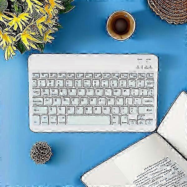 Wireless Mini Keyboard, Silent Keys, Lightweight and Comcompatible withtable, Travel Backup Keyboard