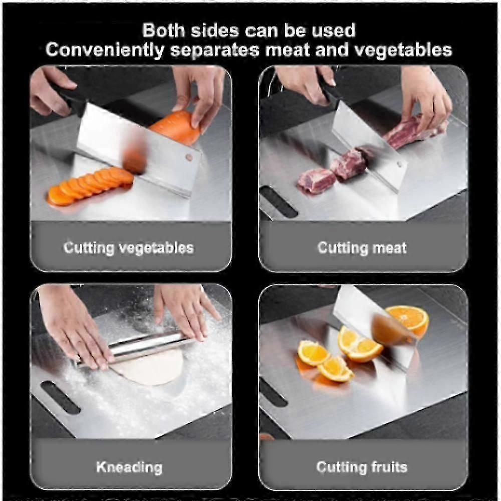 Titanium Cutting Board Double-Sided Titanium Kitchen Chopping Board