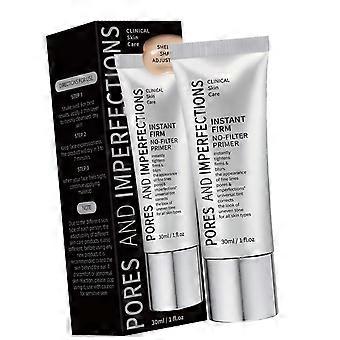 Cream Texture Face Primer for Daily Routines, Smoothing Base Support with Firming Feel and Twist-Cap Tube for Easy Carry in Daily Use Multicolor