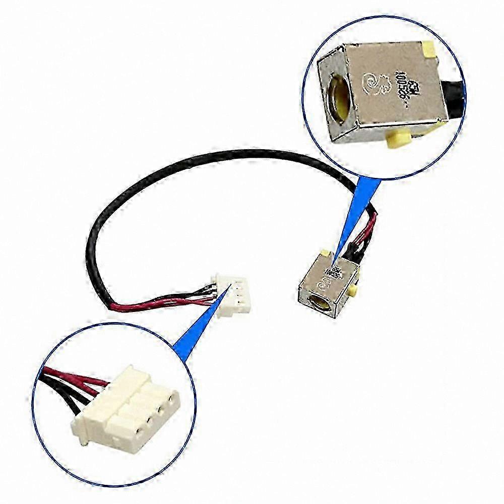 Power Jack Cable Socket compatible with E5-532 E5-573 V3 Series Laptops