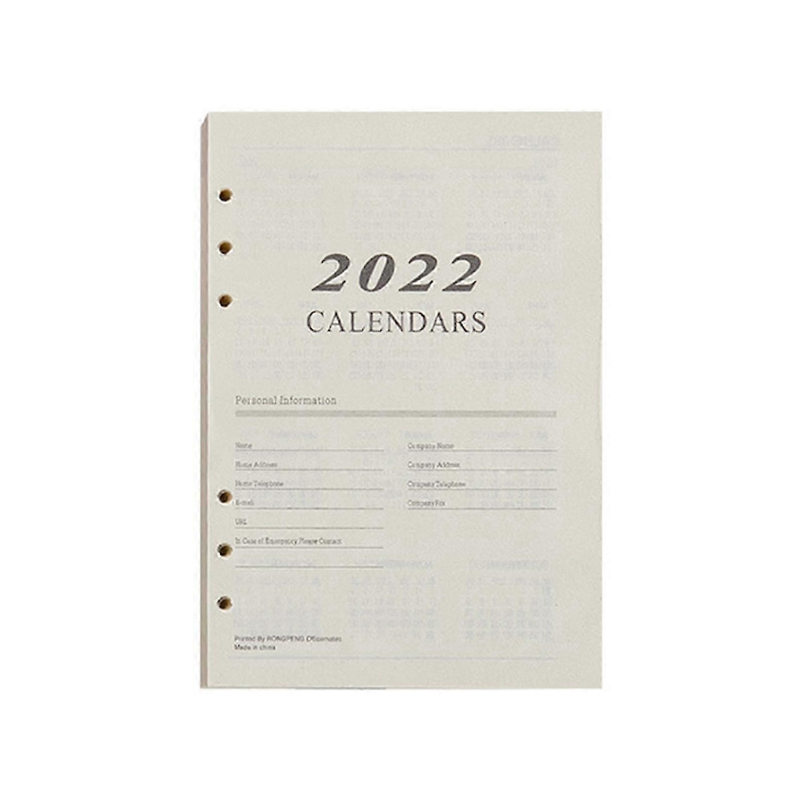 A5 Loose Leaf Refill Paper 172 Sheets Thick Lined compatible with Journal Notebook