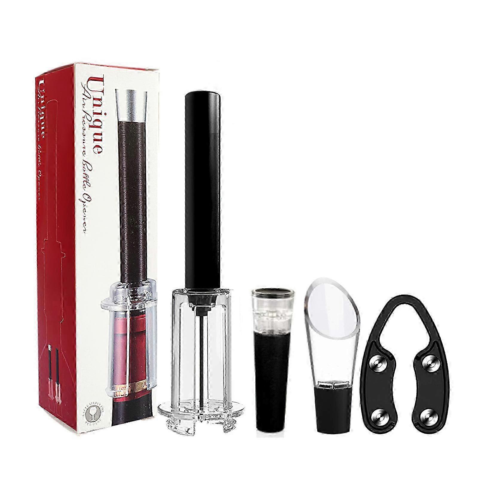 4-Piece Air Pressure Wine Set