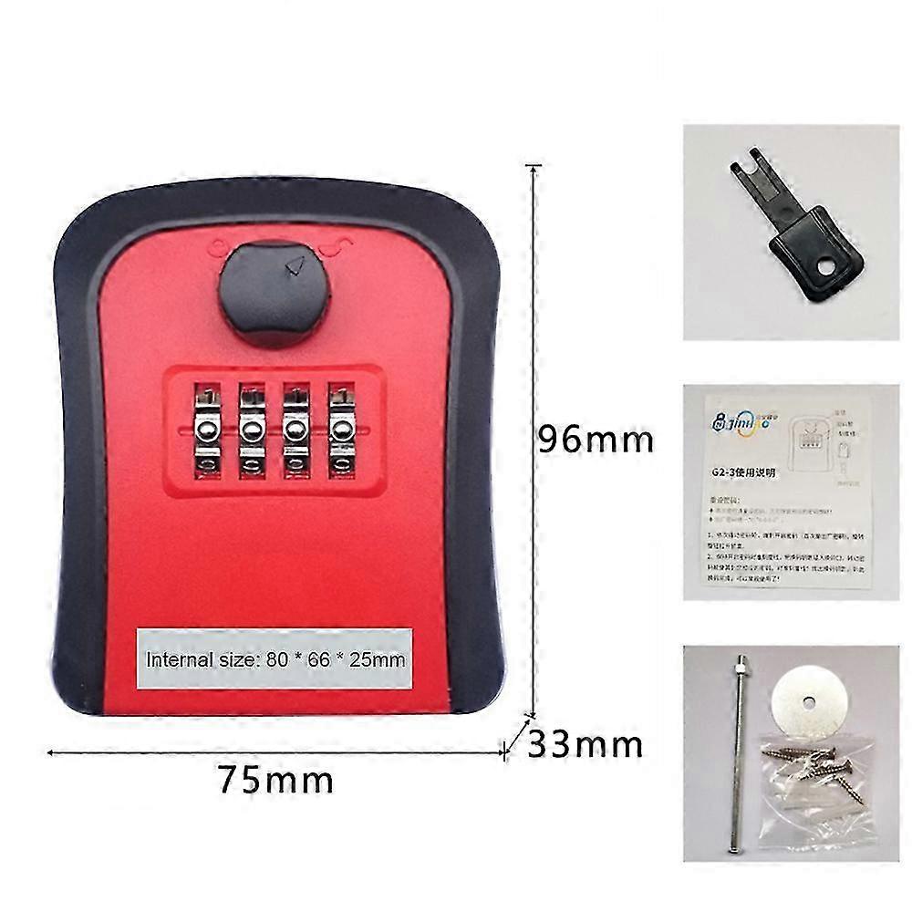 Weatherproof Wall Mounted Key Safe