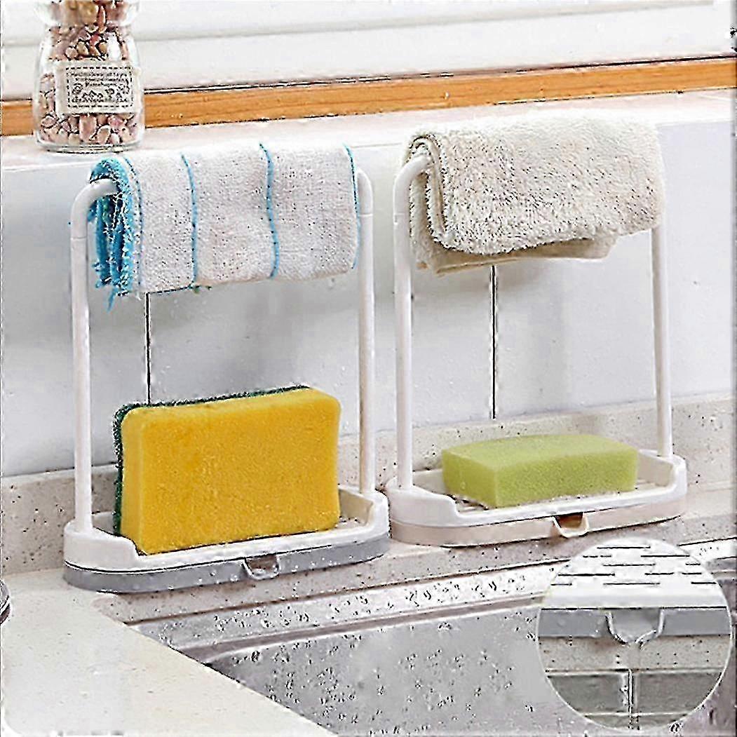 Two-Tier PP Rack With Drain Channels