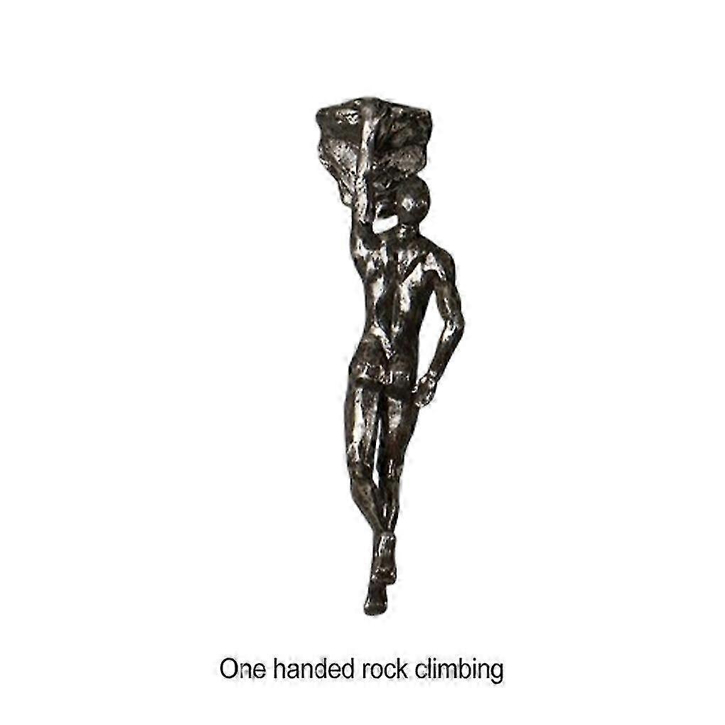 Climbing Man Resin Wall Pendant Decor