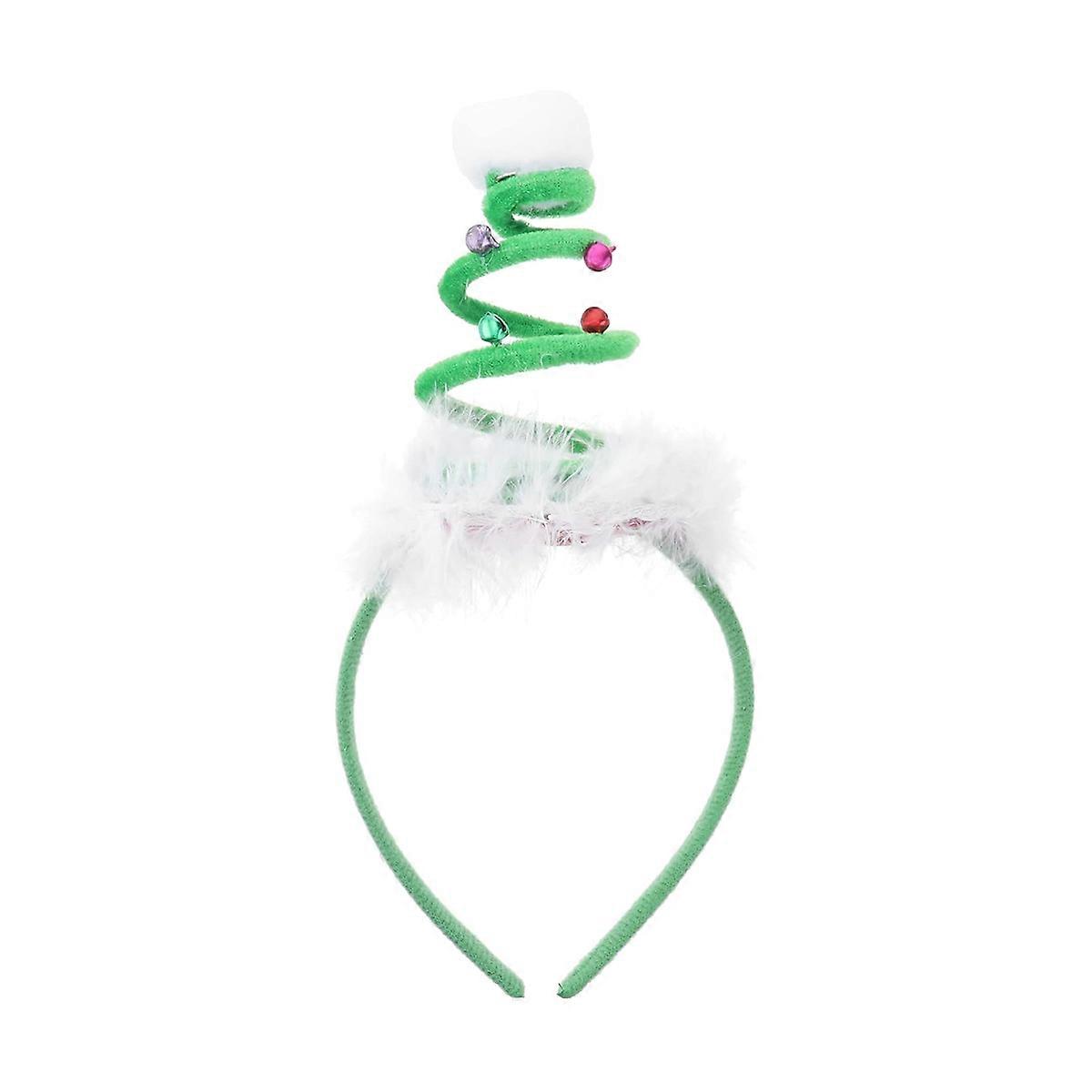 Soft Stretchy Christmas Tree Headbands