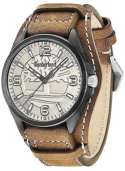 Timberland Sebbins Quartz Analog Man Watch With Cowskin Bracelet 14117JSB-14