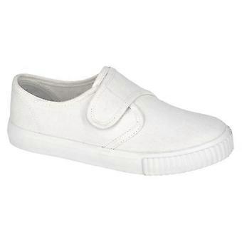 Dek Childrens/Kids Canvas Touch Fastening Plimsolls
